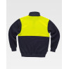 Sudadera combinada WORKTEAM C9840 costuras reforzadas