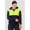 Sudadera combinada WORKTEAM C9840 costuras reforzadas