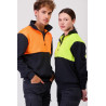 Sudadera combinada WORKTEAM C9840 costuras reforzadas