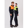 Sudadera combinada WORKTEAM C9840 costuras reforzadas