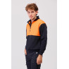 Sudadera combinada WORKTEAM C9840 costuras reforzadas