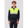 Sudadera combinada WORKTEAM C9841 con cintas reflectantes