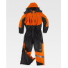 Buzo impermeable acolchado WORKTEAM C7020 visibilidad realzada