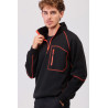 Sudadera de trabajo WORKTEAM C9800 con costuras combinadas