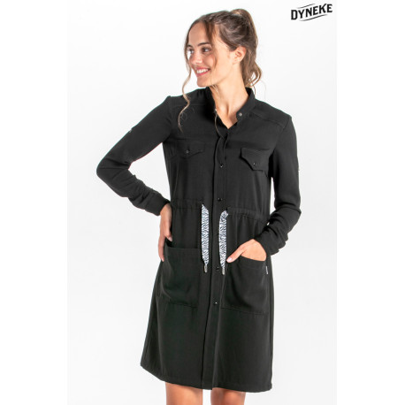 Vestido camisero de mujer DYNEKE 8109 para peluquería