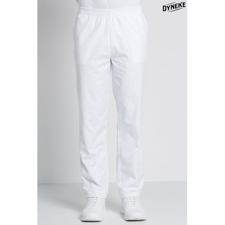 Pantalón sanitario unisex DYNEKE 9929784 de microfibra elástica