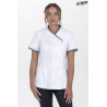 Chaqueta sanitaria para mujer DYNEKE 8043 de manga corta