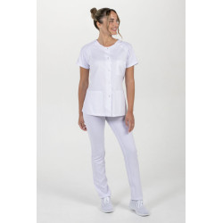 Chaqueta sanitaria para mujer DYNEKE 8820 manga ranglan