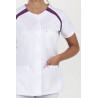 Chaqueta sanitaria para mujer DYNEKE 8820 manga ranglan