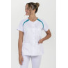 Chaqueta sanitaria para mujer DYNEKE 8820 manga ranglan