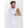 Chaqueta sanitaria para hombre DYNEKE 8088 manga ranglan