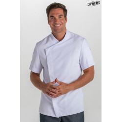 Chaqueta de cocina para hombre DYNEKE 8823 en microfibra