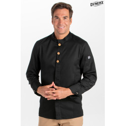 Chaqueta de hostelería DYNEKE 8801 para hombre manga corta