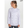 Chaqueta de cocinera DYNEKE 8448 de manga larga