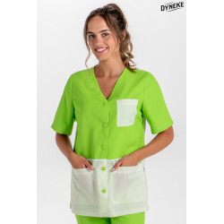 Chaqueta multiservicios combinada DYNEKE 8038 para mujer