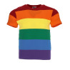 Camiseta unisex VALENTO RAINBOW de manga corta