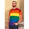 Camiseta unisex VALENTO RAINBOW de manga corta