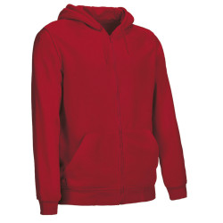 Sudadera con capucha VALENTO TERRANOVA y cremallera