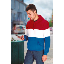 Sudadera con capucha VALENTO VARSITY combinada