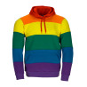 Sudadera con capucha VALENTO RAINBOW multicolor