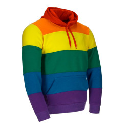 Sudadera con capucha VALENTO RAINBOW multicolor