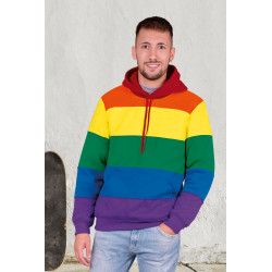 Sudadera con capucha VALENTO RAINBOW multicolor