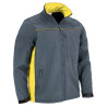 Chaqueta softshell VALENTO THUNDER bicolor