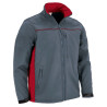 Chaqueta softshell VALENTO THUNDER bicolor