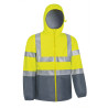 Parka impermeable VALENTO TORNADO alta visibilidad