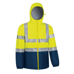 Parka impermeable VALENTO TORNADO alta visibilidad