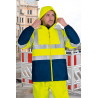 Parka impermeable VALENTO TORNADO alta visibilidad