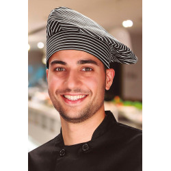 Gorro de cocina VALENTO RATATOUILLE raya diplomática