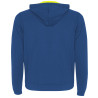 Sudadera combinada ROLY 1105 Fuji con capucha