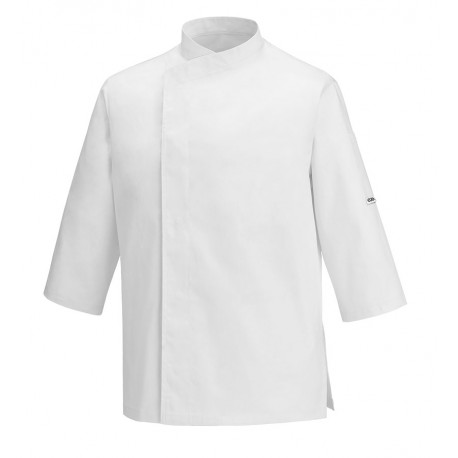 Chaqueta de cocina unisex EGOCHEF 102039 WHITE 3/4 SLEEVES