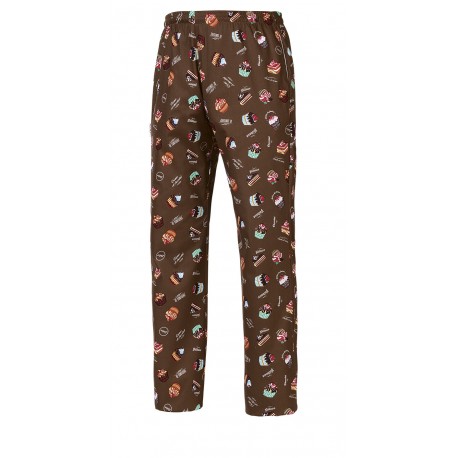 Pantalón de cocina unisex EGOCHEF 202136 SWEETS