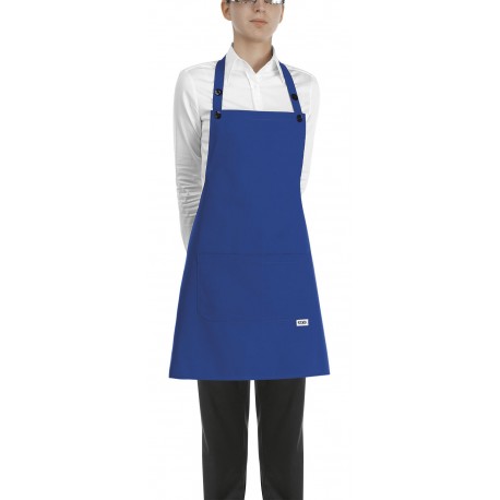 Delantal con peto unisex EGOCHEF 702005 ROYAL (Pack 2 us)