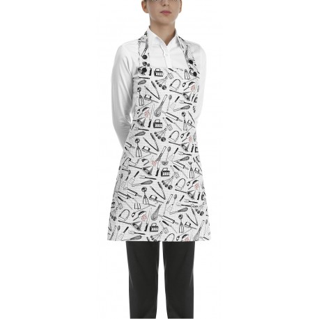 Delantal Peto Corto Con Bolsillo EGOCHEF Chefwear 702101 (Pack 2 unidades)