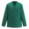 Casaca sanitaria unisex M/L verde EGOCHEF 412010 LEONARDO