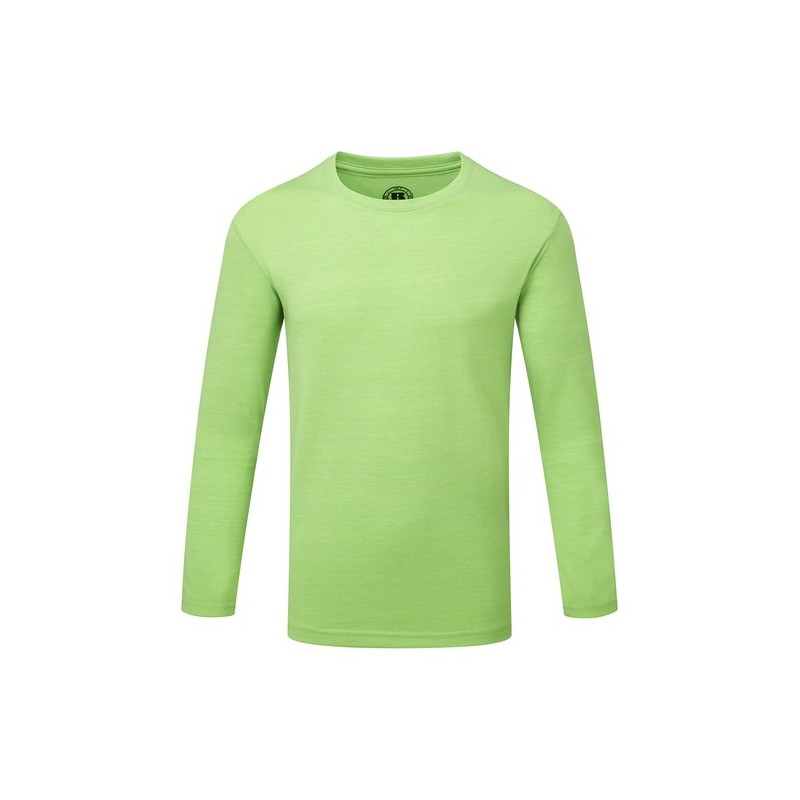 Camiseta Niño manga larga - Verde inglés — TextilShop