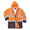 Chaqueta Executive 5 en 1 alta visibilidad PORTWEST Mod S768