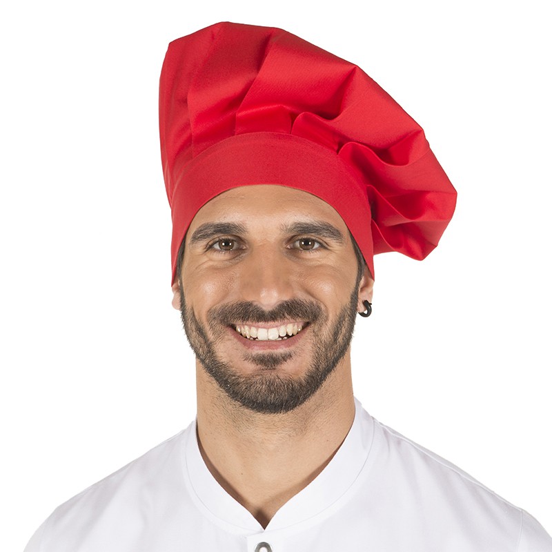 Gorro cocinero alto grand chef con plisados - tg - Molinel