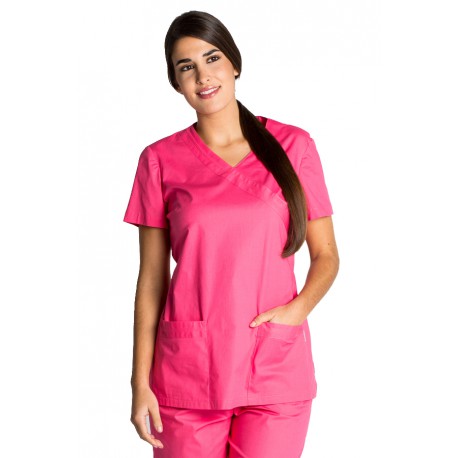 Casaca de sanidad para mujer 'Women' fucsia DYNEKE 8017911