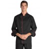 Chaqueta chef manga larga ribete rojo DYNEKE 8518-721