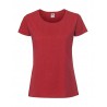 	Camiseta Suave Ringspun Premium Mujer FRUIT OF THE LOOM 61-424-0