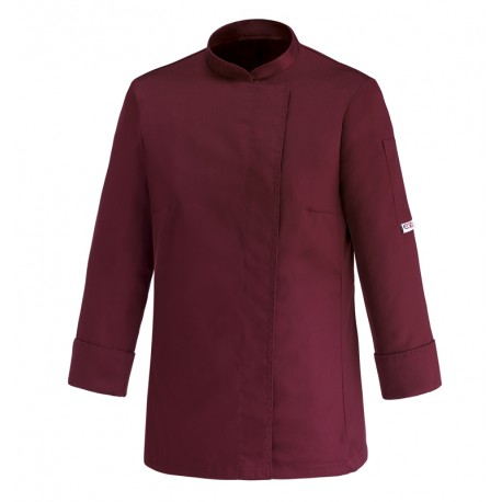 Chaqueta de cocina para mujer EGOCHEF 1012003E CHEAP DONNA BORDEAUX