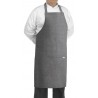 Delantal de peto extragrande EGOCHEF 1904067C BIG APRON GREY MIX