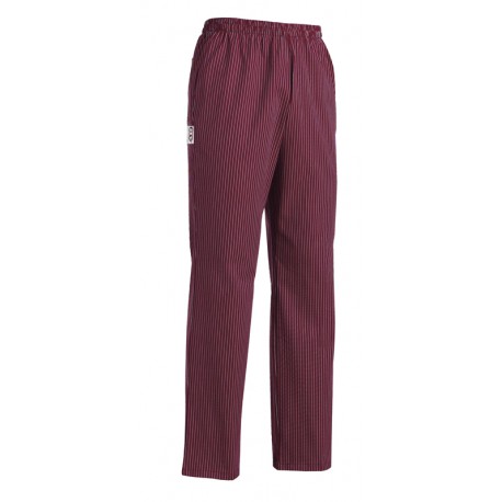 Pantalón unisex cocina EGOCHEF 3502055C WINE