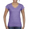 Camiseta Softstyle cuello V Mujer GILDAN 64V00L