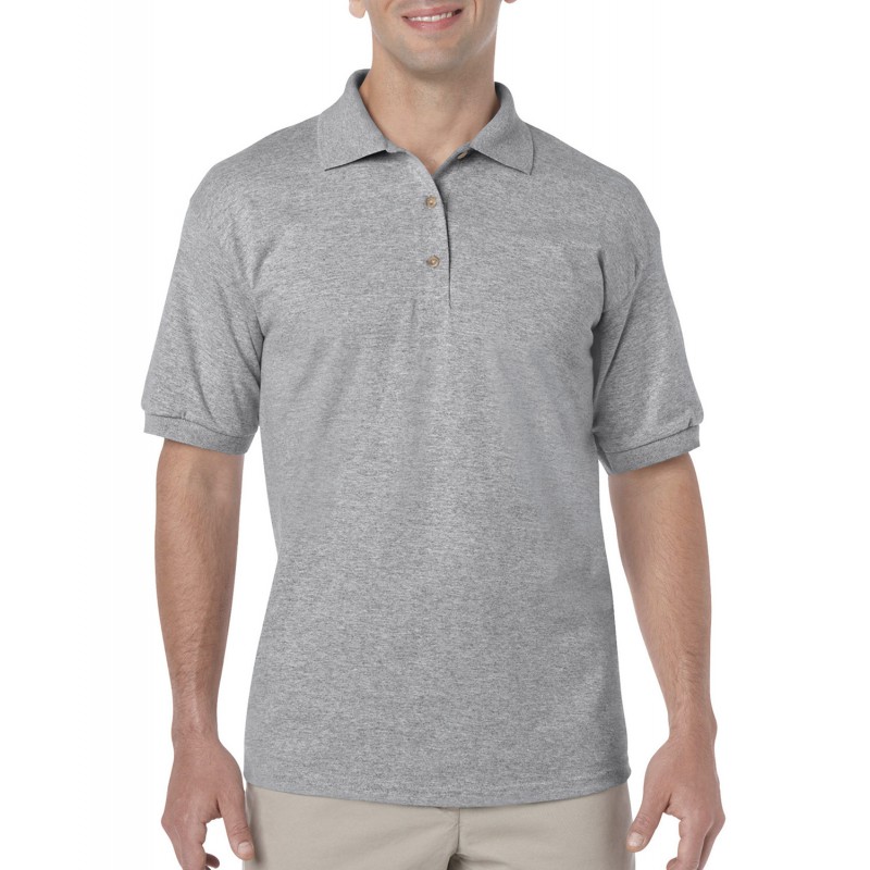 Polo de punto liso de manga corta para hombre GILDAN 8800