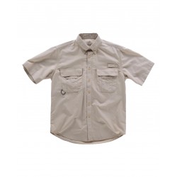 Camisa safari de manga corta WORKTEAM B8510